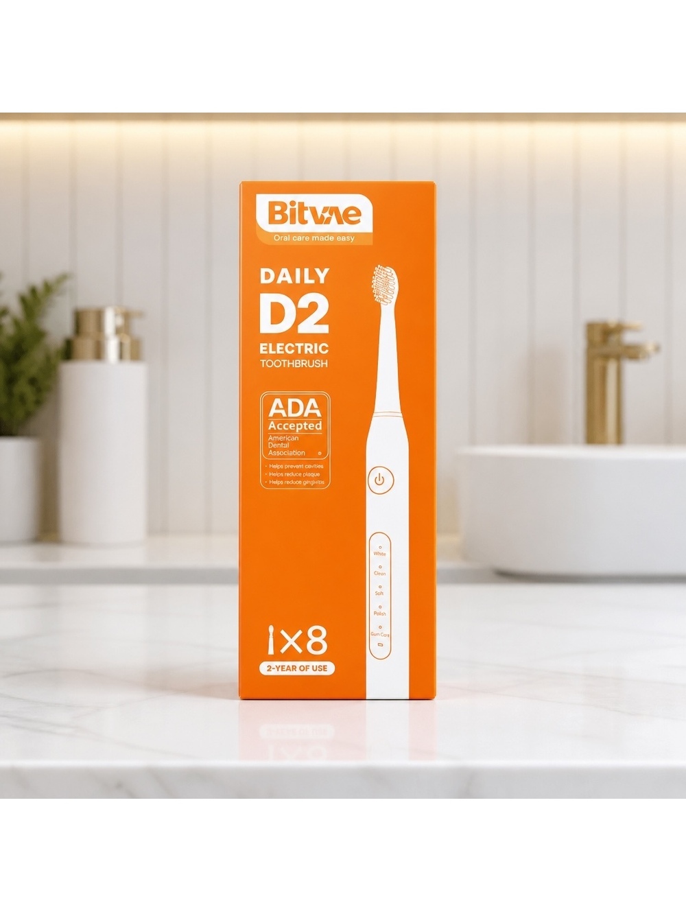Bitvae Daily D2 Electric Toothbrush New Sealed